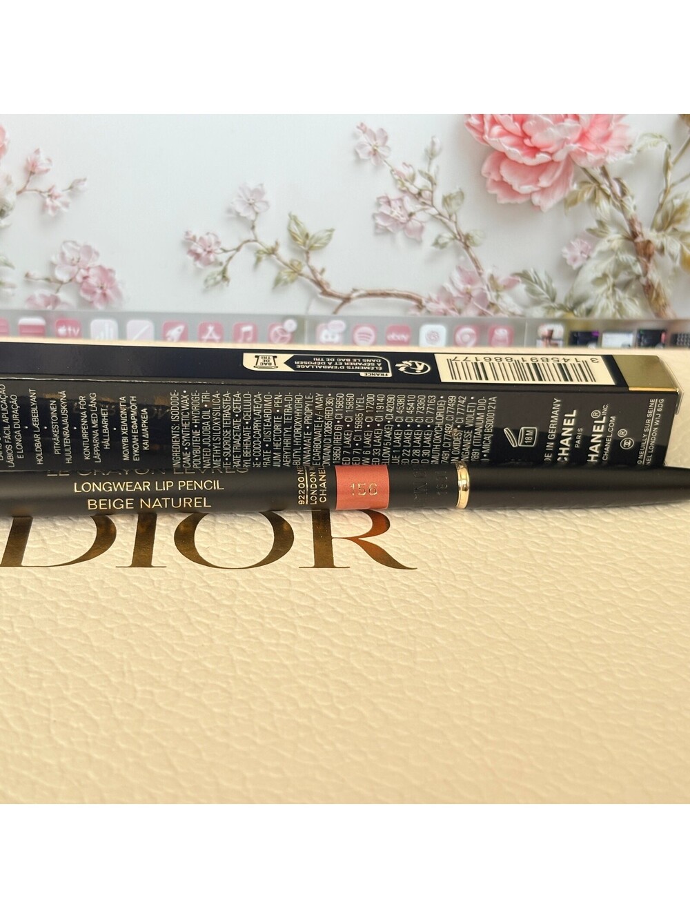 CHANEL LIP LINER - 156 BEIGE NATUREL - Picture 2 of 2